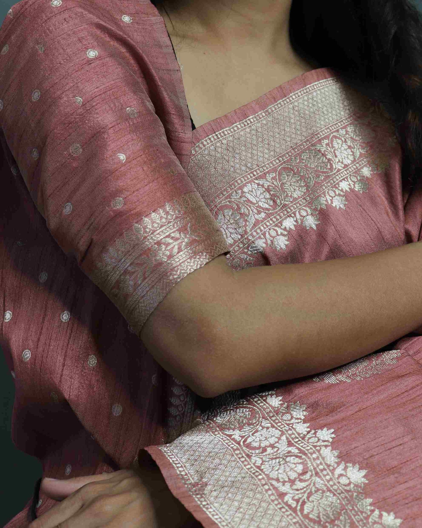 Tussar Silk Saree