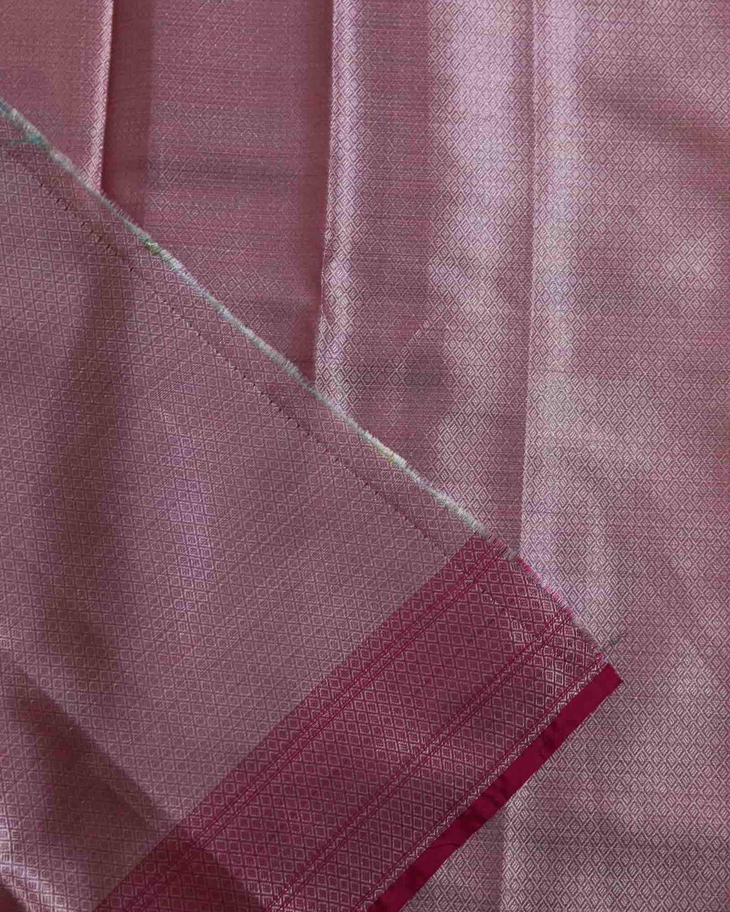 Yellow Kota Silk Banarasi Saree