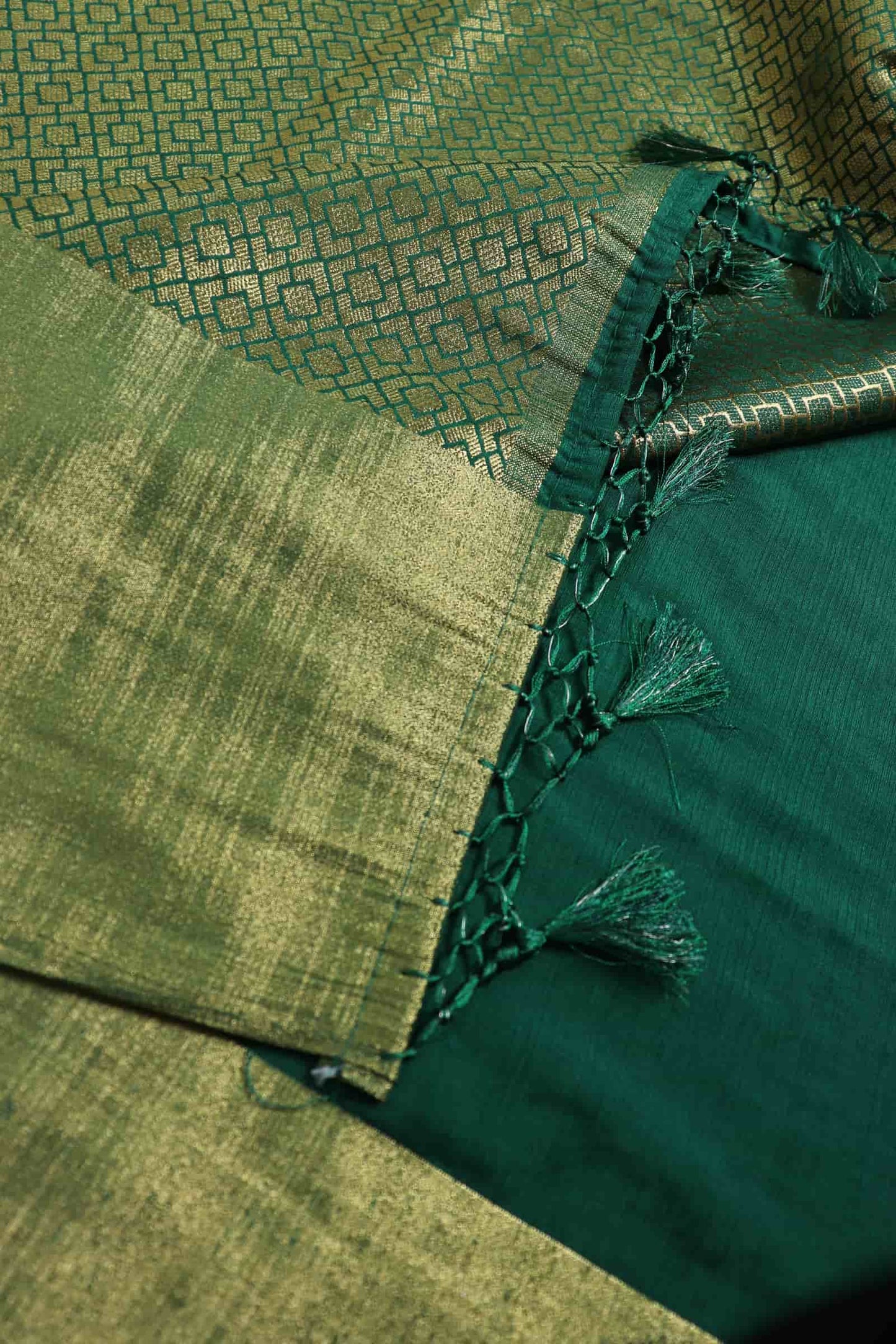 Green South Silk Saree