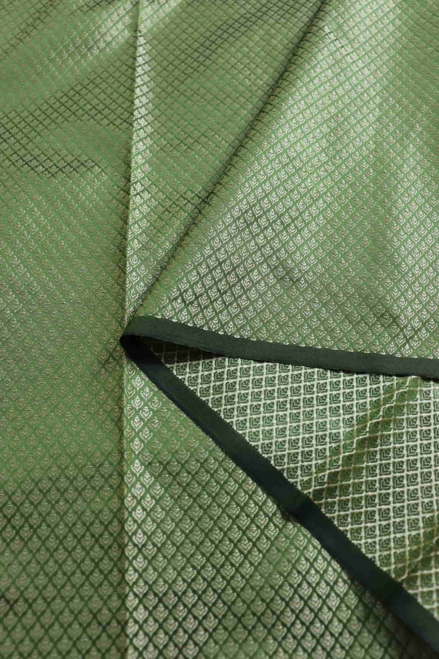 Green Resham Silk Saree