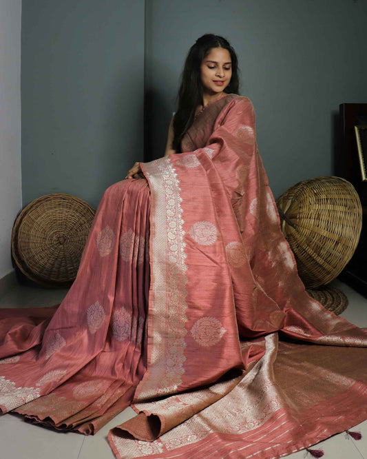 Tussar Silk Saree
