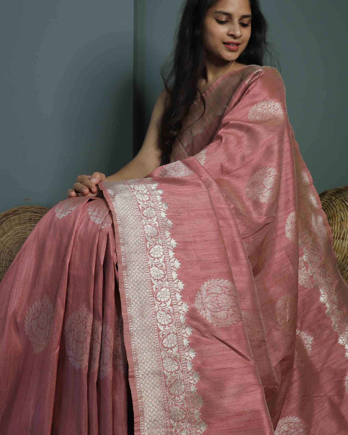 Tussar Silk Saree